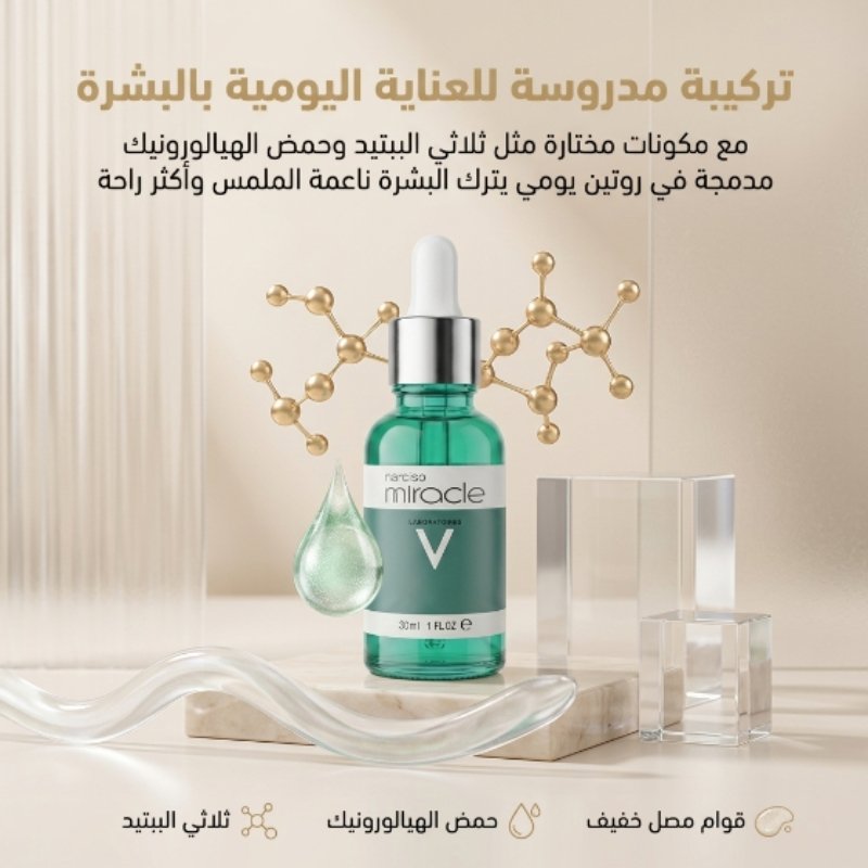 تركيبة ثلاثي البتيد والهيالورونيك