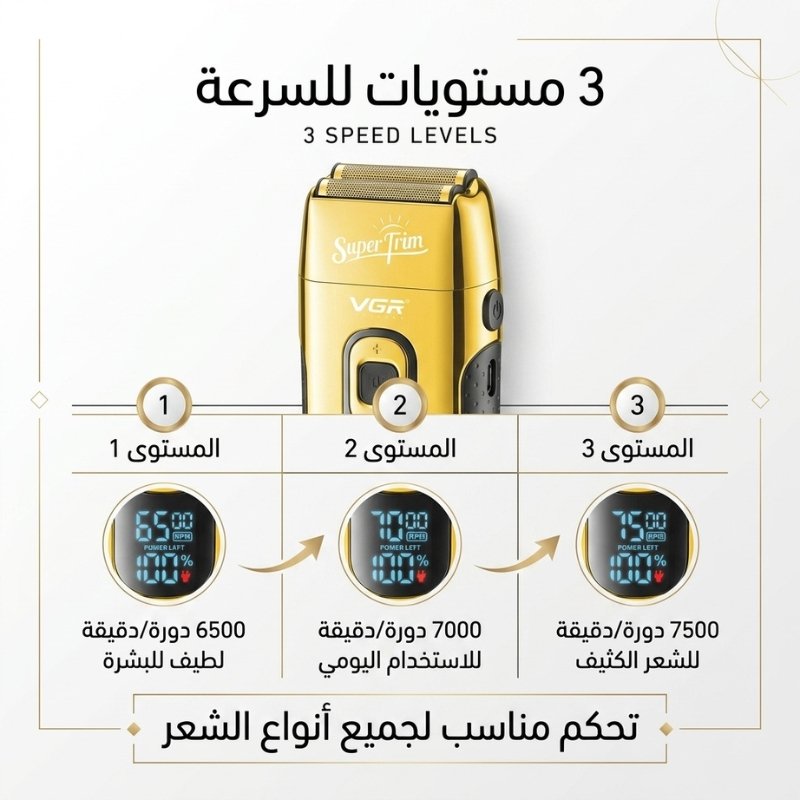 شفرة معدنية مزدوجة VGR V-332